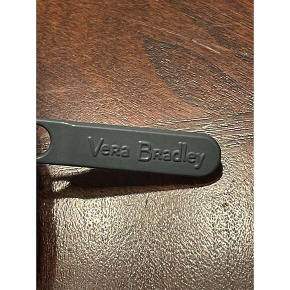 Vera‎ Bradley Moon Shadow Meadow Gray White Black Tech Bag Travel Pouch - Picture 5 of 8